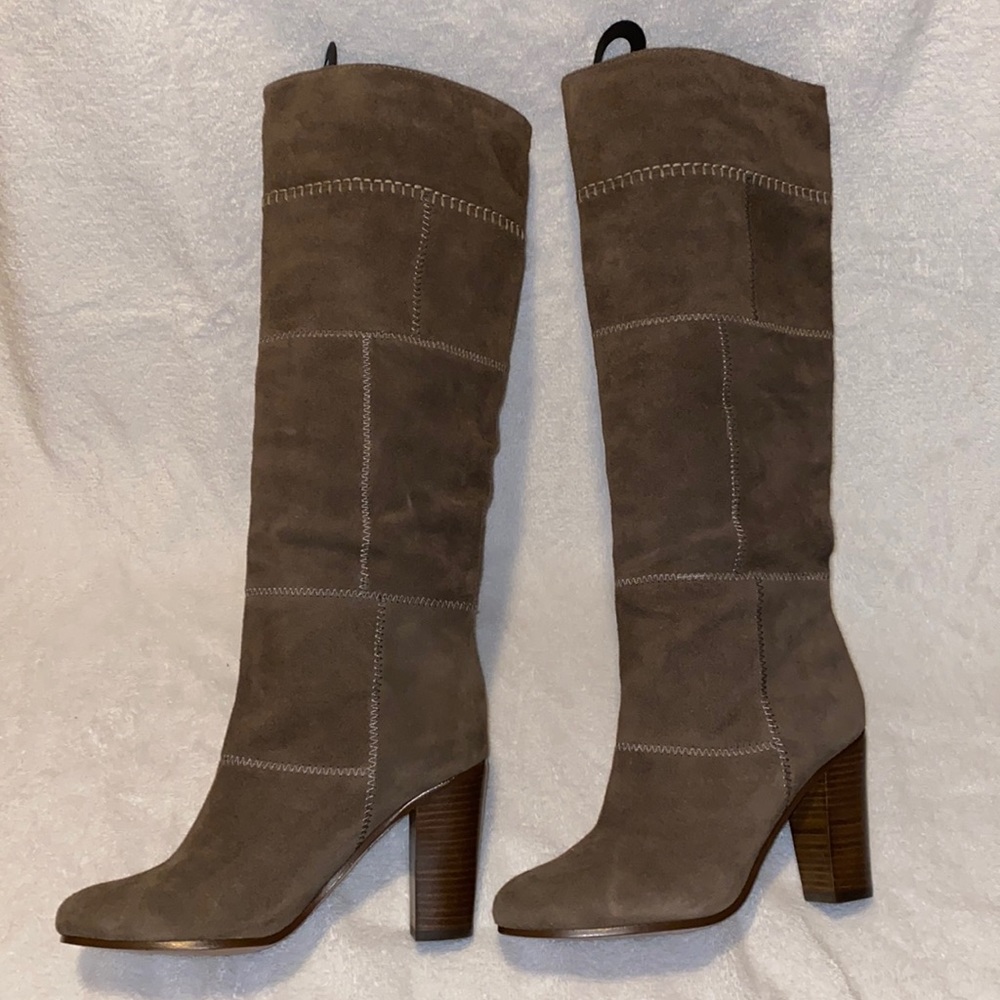 Never worn! Suede Coach boots